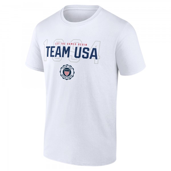 Футболка Team USA Fanatics Bold Outline - White