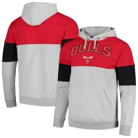 Толстовка Chicago Bulls Red Contrast Pieced
