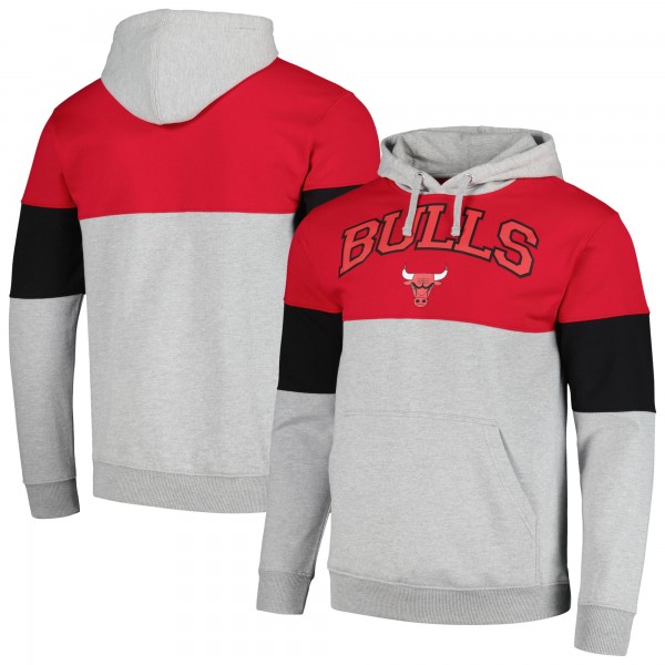 Толстовка Chicago Bulls Red Contrast Pieced
