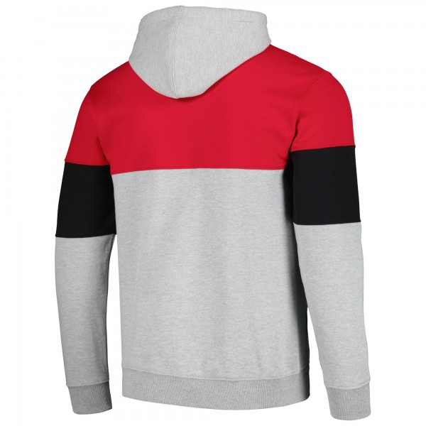 Толстовка Chicago Bulls Red Contrast Pieced