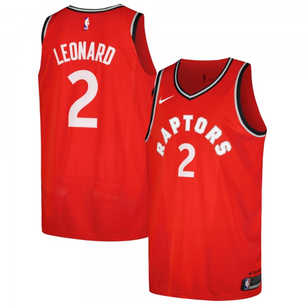 Игровая форма  Kawhi Leonard Toronto Raptors Nike Authentic Player - Icon Edition - Red