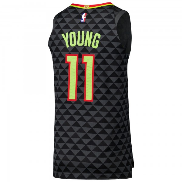 Игровая джерси Trae Young Atlanta Hawks Nike Authentic Player - Icon Edition - Black