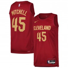 Игровая джерси Donovan Mitchell Cleveland Cavaliers Nike Swingman Player - Icon Edition - Wine