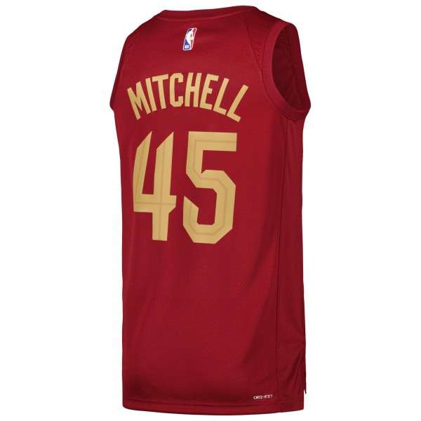 Игровая джерси Donovan Mitchell Cleveland Cavaliers Nike Swingman Player - Icon Edition - Wine