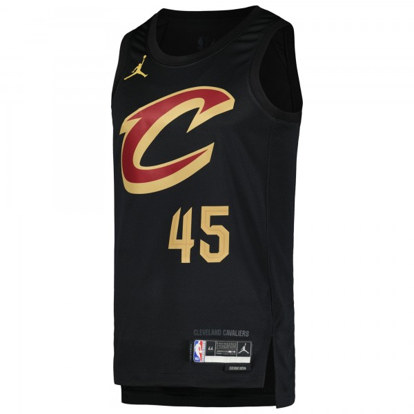 Игровая джерси Donovan Mitchell Cleveland Cavaliers Jordan Brand Swingman Player - Statement Edition - Black