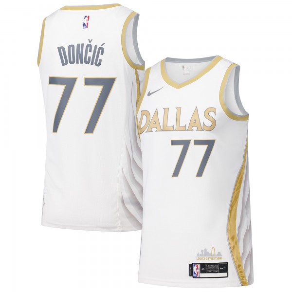 Игровая джерси Dallas Mavericks Nike Swingman Player - City Edition - White