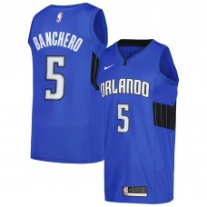 Джерси Orlando Magic Paolo Banchero Nike Royal Swingman Player - Statement Edition