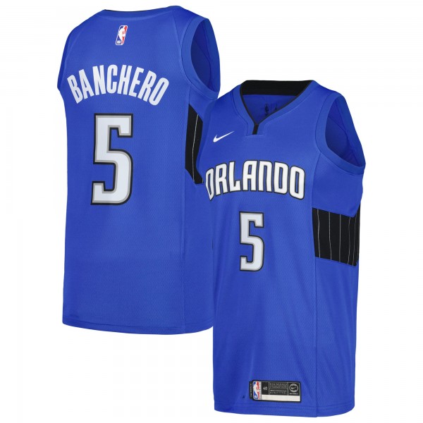 Джерси Orlando Magic Paolo Banchero Nike Royal Swingman Player - Statement Edition
