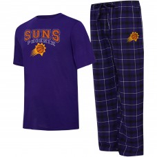 Пижама штаны и футболка Phoenix Suns College Concepts Arctic - Purple/Black