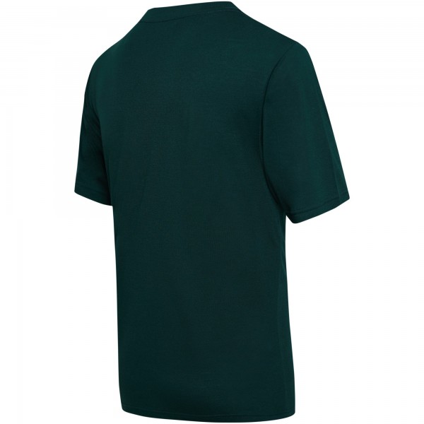 Пижама штаны и футболка Milwaukee Bucks College Concepts Arctic - Hunter Green/Black