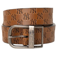 New York Yankees Lusso Brown Saul Belt