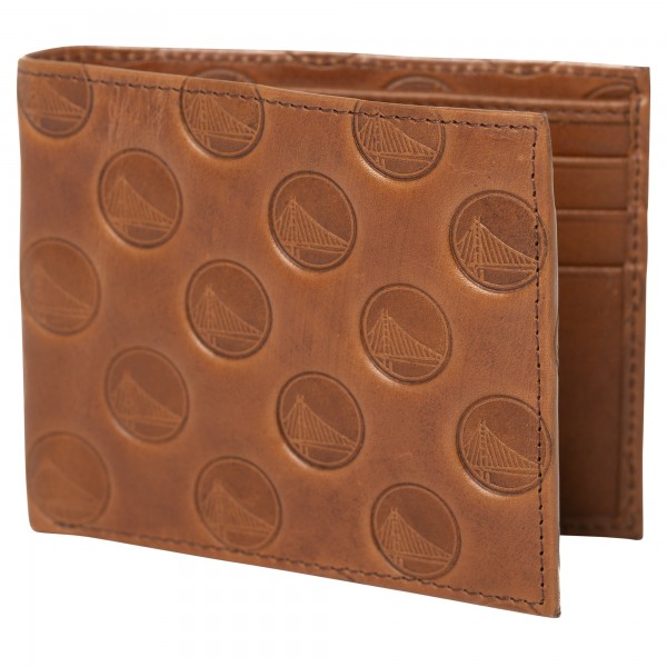 Golden State Warriors Lusso Strata Bi-Fold Wallet