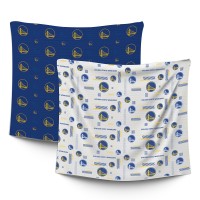 Малышам Golden State Warriors Pegasus 47 x 47 Home & Away Two-Piece Muslin Blanket Set