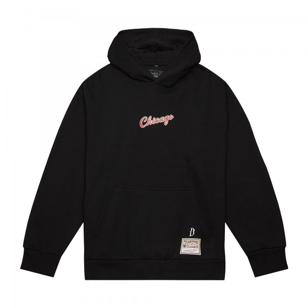 Толстовка Unisex Chicago Bulls Black SUGA x NBA by Mitchell & Ness Capsule Collection Glitch