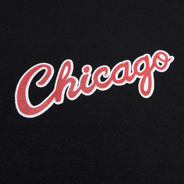Толстовка Unisex Chicago Bulls Black SUGA x NBA by Mitchell & Ness Capsule Collection Glitch