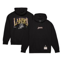 Толстовка Unisex Los Angeles Lakers Black SUGA x NBA by Mitchell & Ness Capsule Collection Glitch
