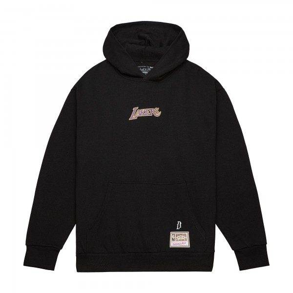 Толстовка Unisex Los Angeles Lakers Black SUGA x NBA by Mitchell & Ness Capsule Collection Glitch