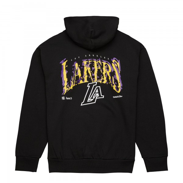 Толстовка Unisex Los Angeles Lakers Black SUGA x NBA by Mitchell & Ness Capsule Collection Glitch