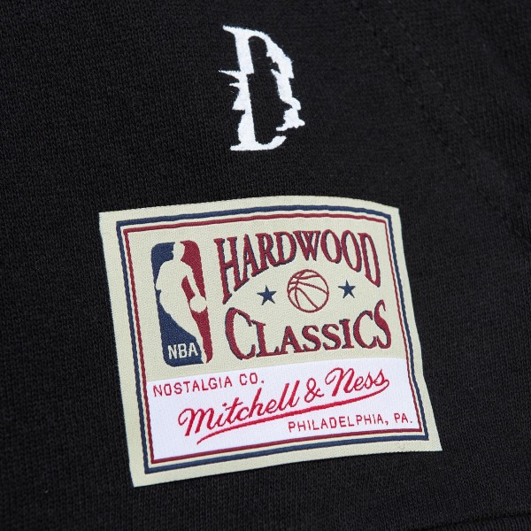 Толстовка Unisex Golden State Warriors Black SUGA x NBA by Mitchell & Ness Capsule Collection Glitch