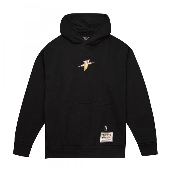 Толстовка Unisex Golden State Warriors Black SUGA x NBA by Mitchell & Ness Capsule Collection Glitch