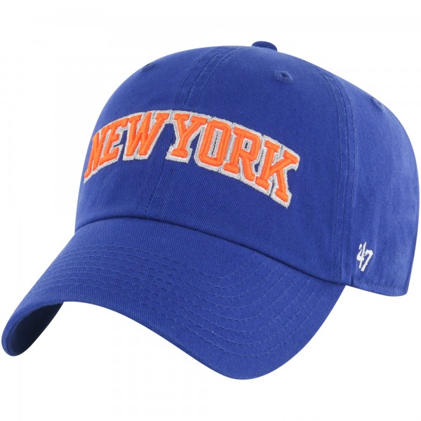 Бейсболка New York Knicks 47 Blue Core Wordmark Clean Up