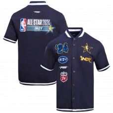 Рубашка на кнопках Pro Standard Unisex 2024 NBA All-Star Game Warm-Up - Navy