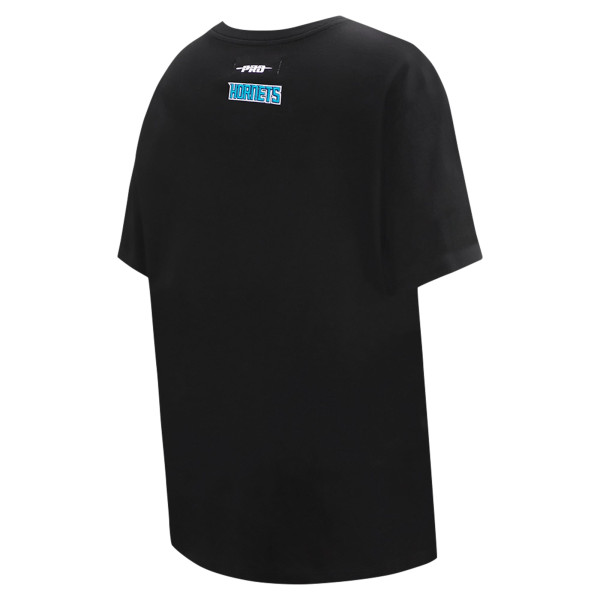 Женская футболка Charlotte Hornets Pro Standard Black Script Boyfriend