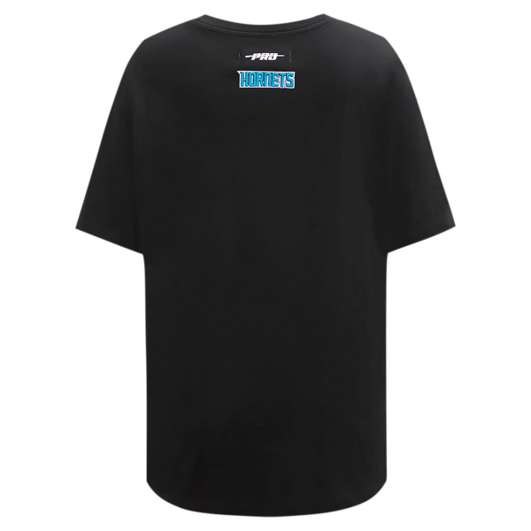 Женская футболка Charlotte Hornets Pro Standard Black Script Boyfriend
