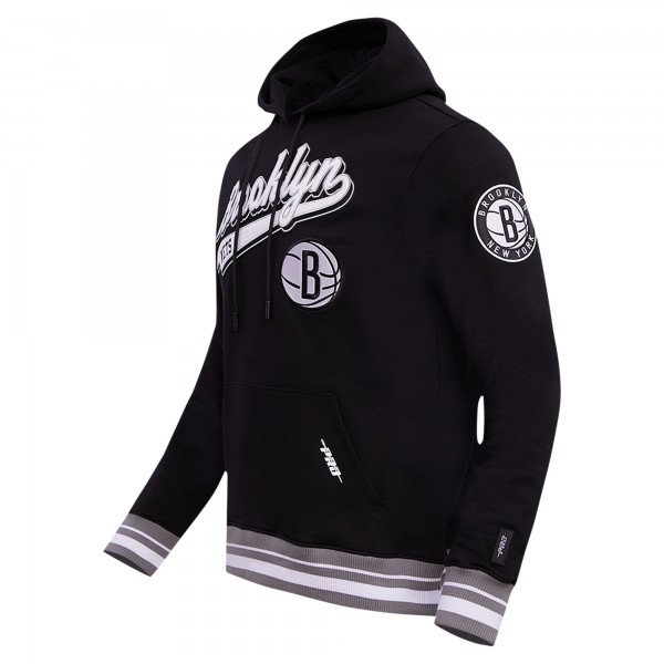 Толстовка Brooklyn Nets Pro Standard Script Tail - Black