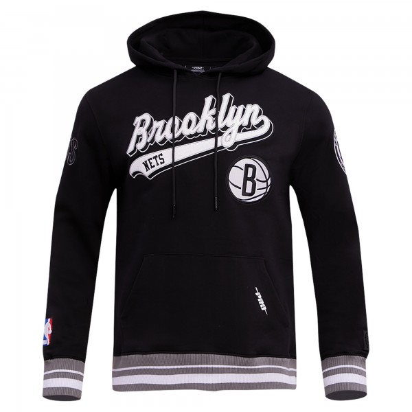 Толстовка Brooklyn Nets Pro Standard Script Tail - Black