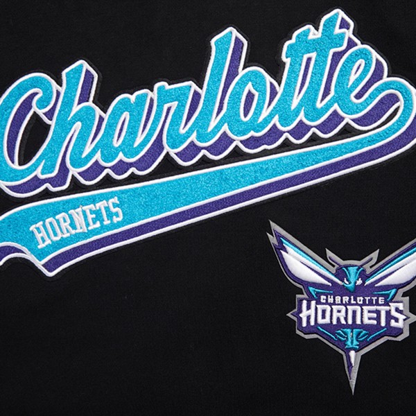 Толстовка Charlotte Hornets Pro Standard Script Tail - Black