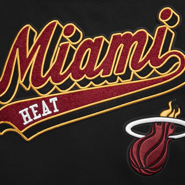 Толстовка Miami Heat Pro Standard Script Tail - Black