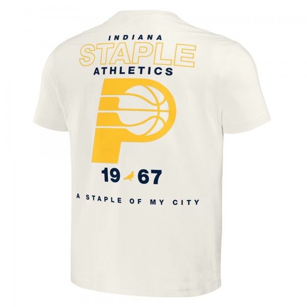 Футболка Indiana Pacers NBA x Staple Home Team - Cream