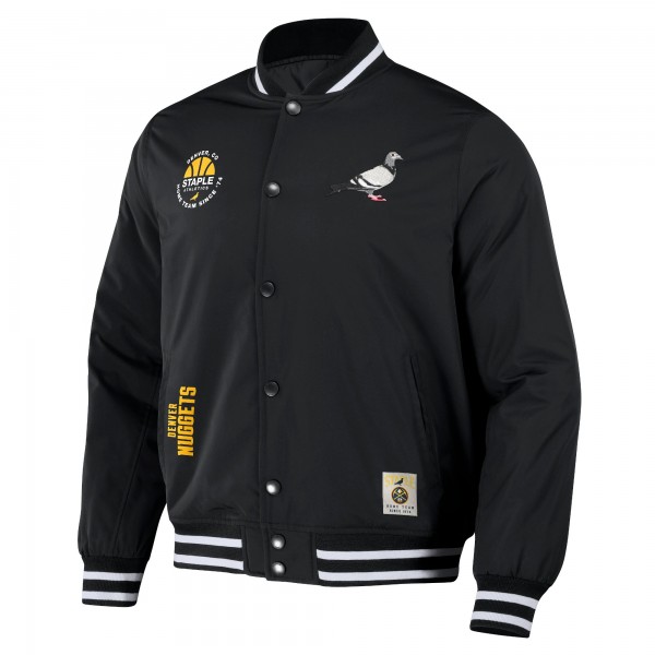 Куртка на кнопках Denver Nuggets NBA x Staple My City Varsity - Black