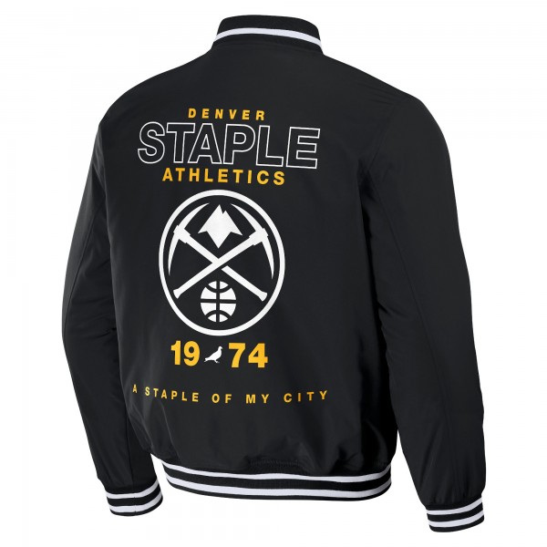Куртка на кнопках Denver Nuggets NBA x Staple My City Varsity - Black