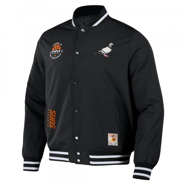 Куртка на кнопках Phoenix Suns NBA x Staple My City Varsity - Black