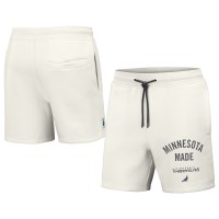 Шорты Minnesota Timberwolves NBA x Staple Heavyweight Fleece - Cream