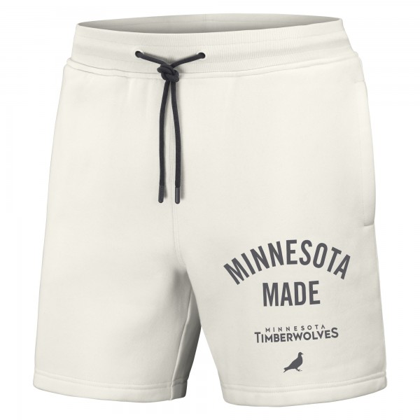 Шорты Minnesota Timberwolves NBA x Staple Heavyweight Fleece - Cream