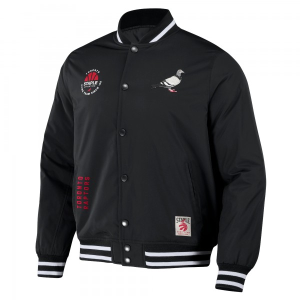 Куртка на кнопках Toronto Raptors NBA x Staple My City Varsity - Black