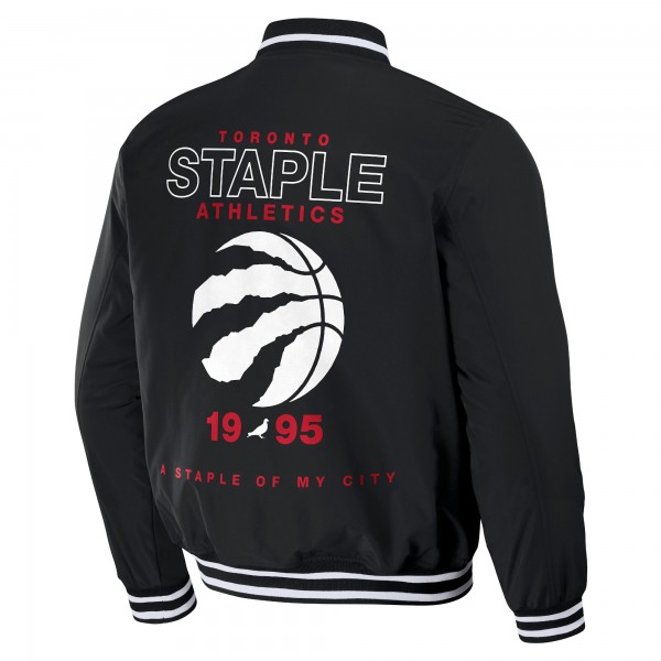 Куртка на кнопках Toronto Raptors NBA x Staple My City Varsity - Black