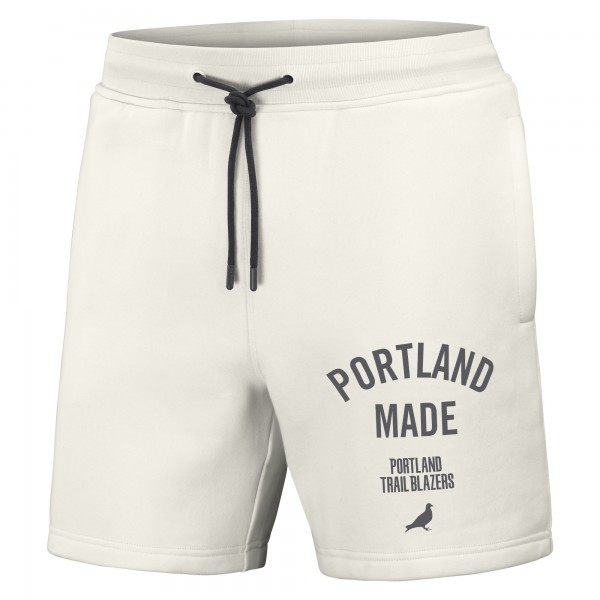 Шорты Portland Trail Blazers NBA x Staple Heavyweight Fleece - Cream