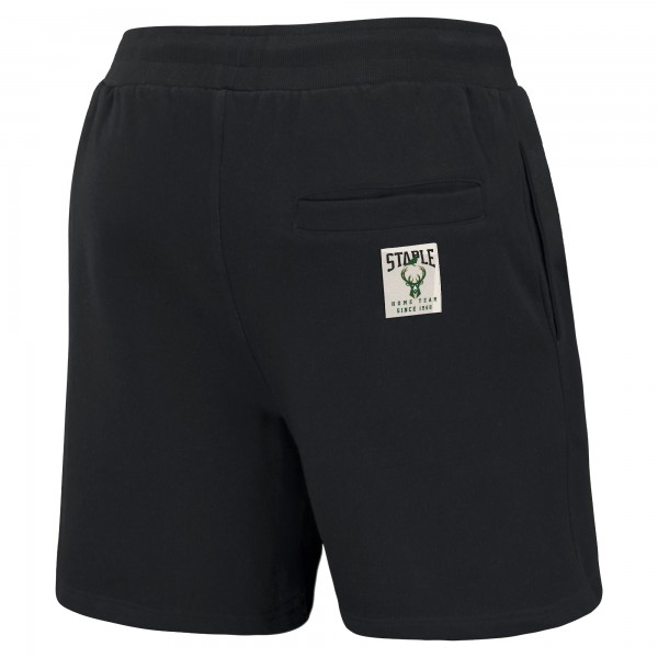 Шорты Milwaukee Bucks NBA x Staple Home Team - Black
