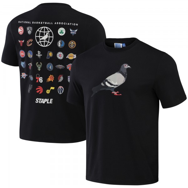 Футболка NBA x Staple All Teams Flock - Black