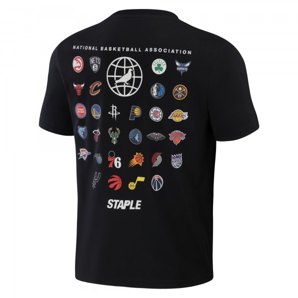 Футболка NBA x Staple All Teams Flock - Black