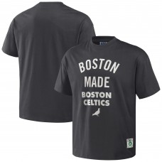 Футболка Boston Celtics NBA x Staple Heavyweight Oversized - Anthracite