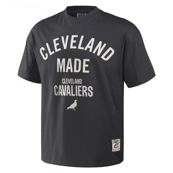 Футболка Cleveland Cavaliers NBA x Staple Heavyweight Oversized - Anthracite