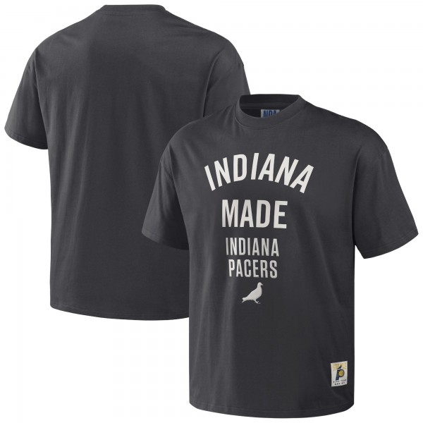 Футболка Indiana Pacers NBA x Staple Heavyweight Oversized - Anthracite