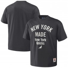 Футболка New York Knicks NBA x Staple Heavyweight Oversized - Anthracite