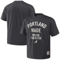 Футболка Portland Trail Blazers NBA x Staple Heavyweight Oversized - Anthracite