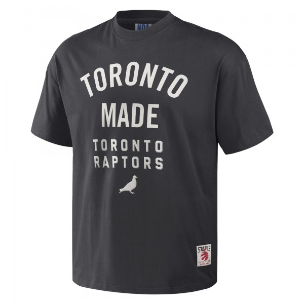 Футболка Toronto Raptors NBA x Staple Heavyweight Oversized - Anthracite